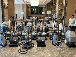 美高清洁设备入驻河南长垣市新城国际酒店